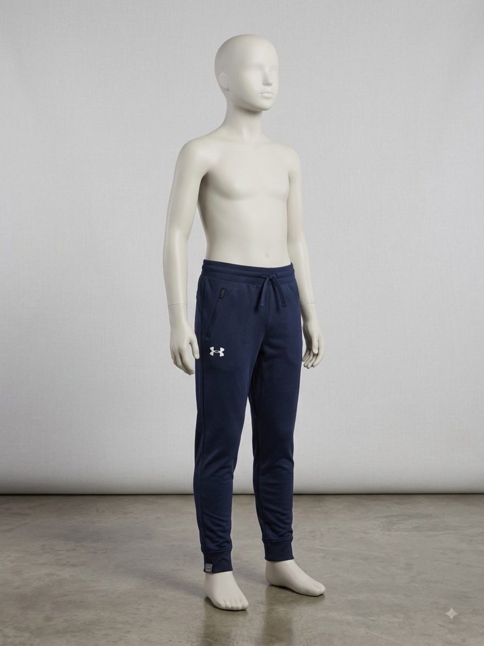 Under Armour Kids Navy Blue Jogger Sweatpants